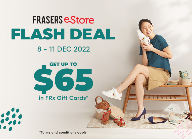 All I Want is the Frasers eStore Flash Deal! Get $65!